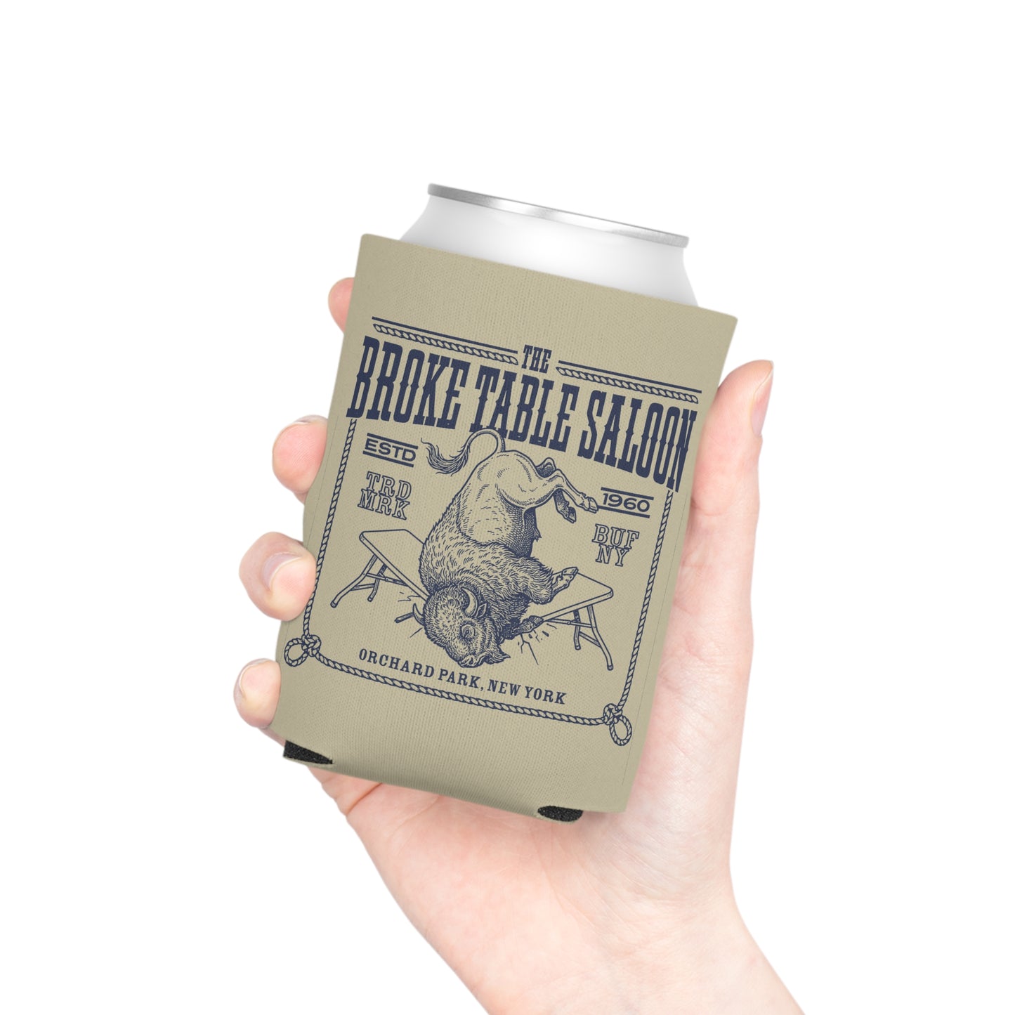 716 Supply Co. | The Broke Table Saloon Game Day Fan Can Cooler