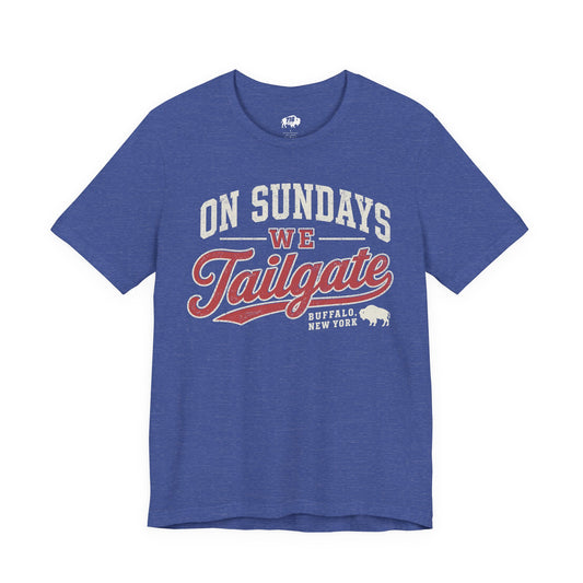 716 Supply Co. | On Sundays We Tailgate Game Day Tee