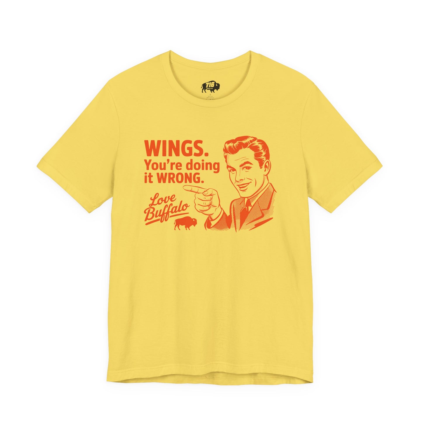 716 Supply Co. | Wings You're Doing It Wrong Tee