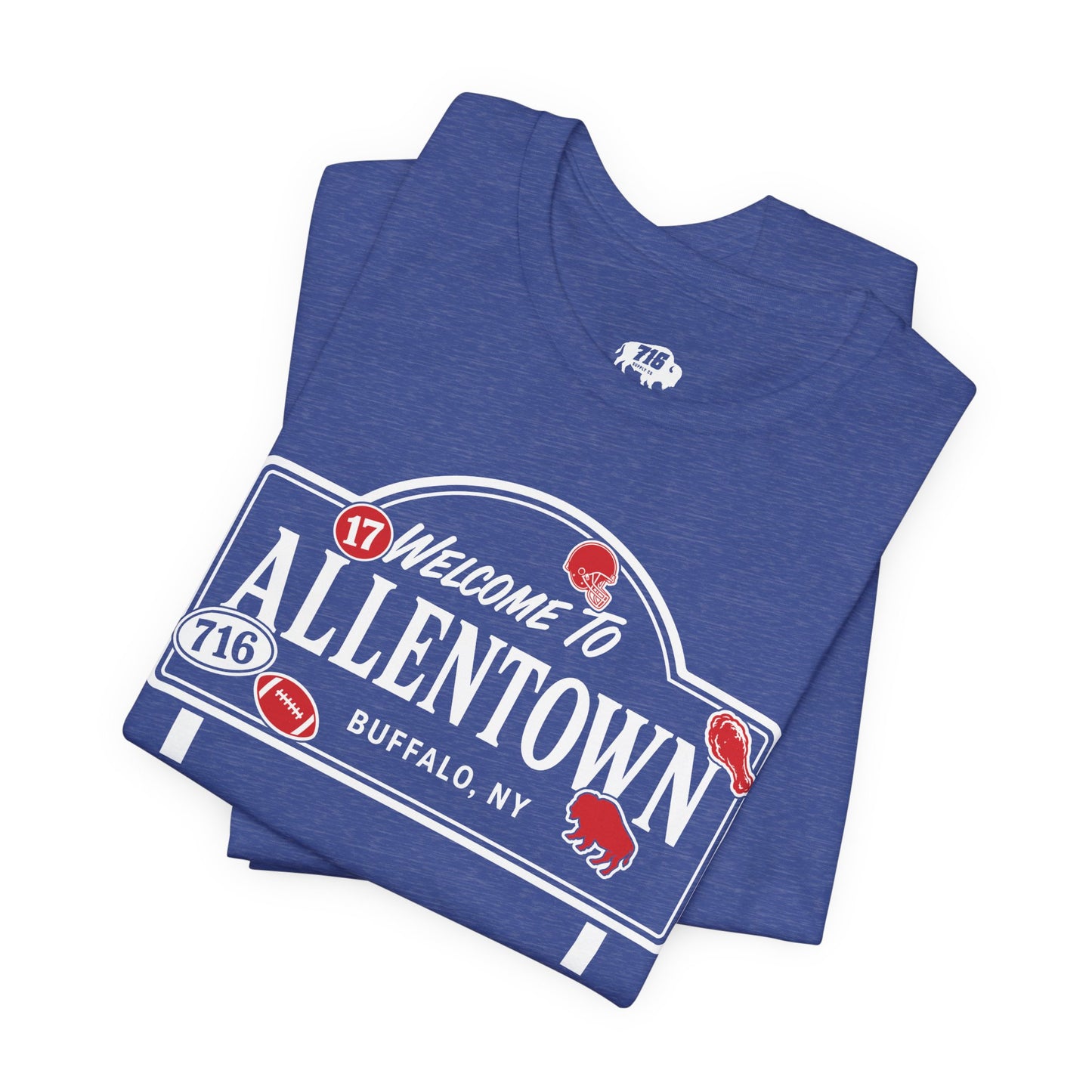 716 Supply Co. | Greetings From Allentown Game Day Fan Tee