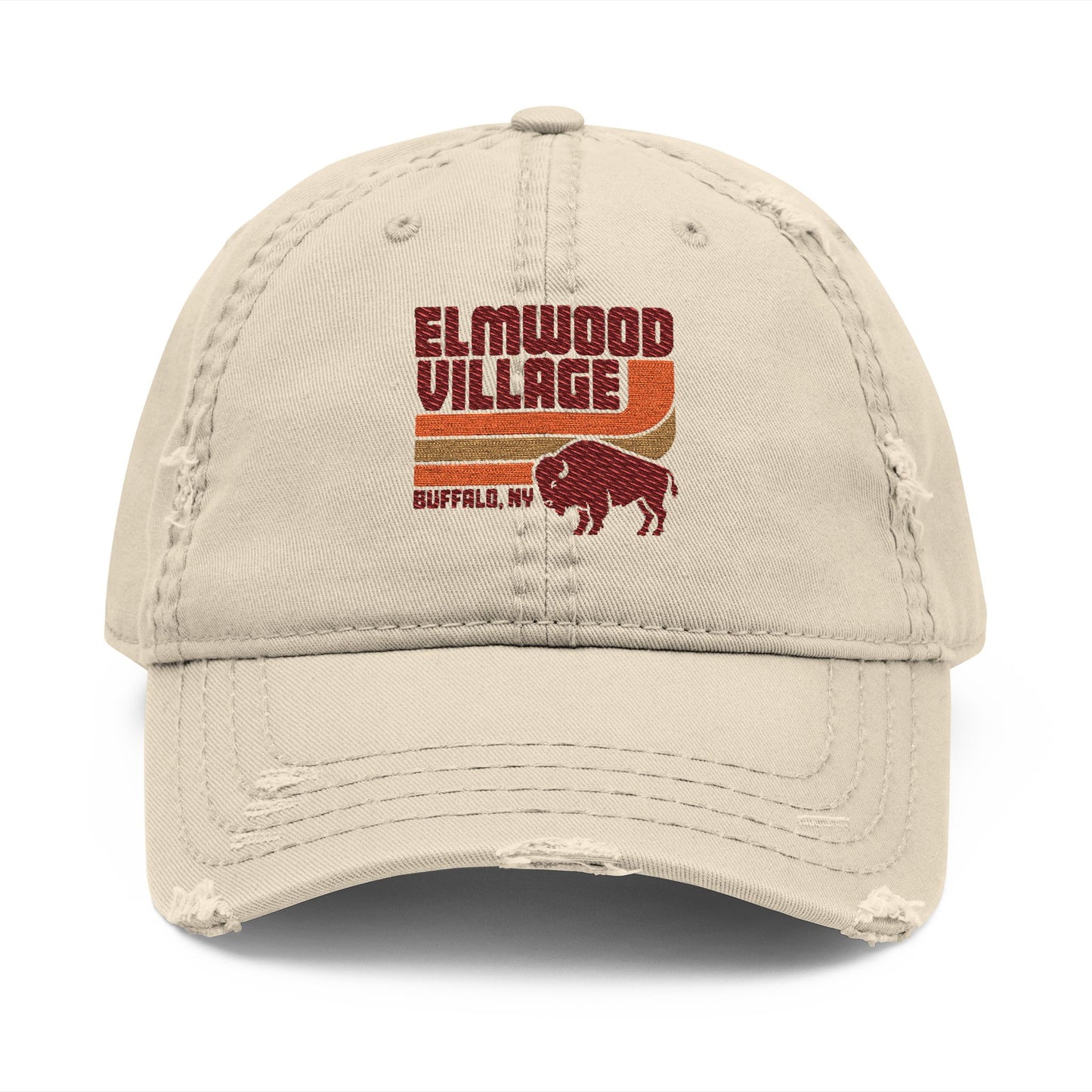 716 Supply Co. | Elmwood Village Retro Distressed Dad Hat