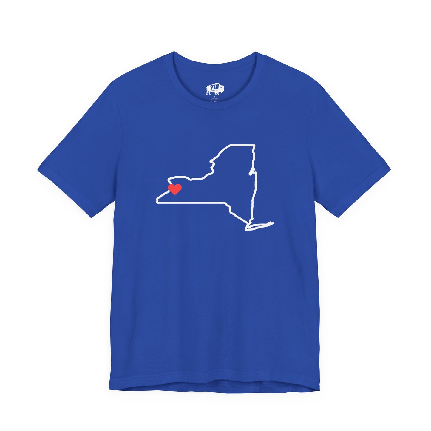 716 Supply Co. | New York Heart Buffalo Tee