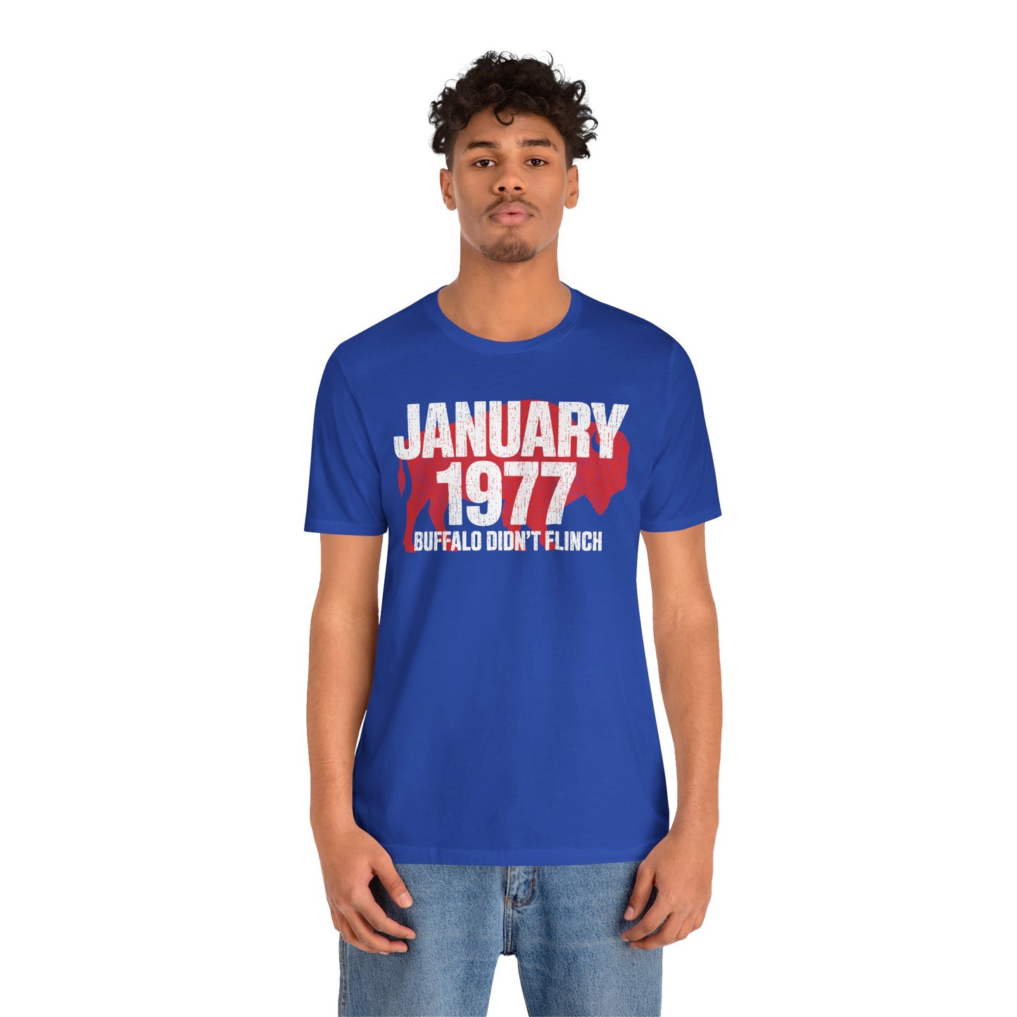 716 Supply Co. | January 1977 Buffalo Didn't Flinch Tee