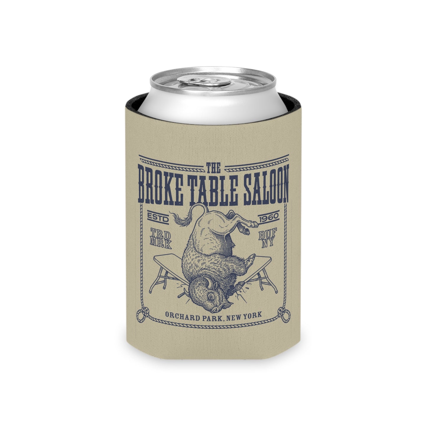 716 Supply Co. | The Broke Table Saloon Game Day Fan Can Cooler