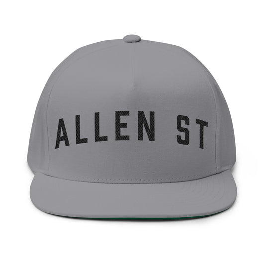716 Supply Co. | Allen St Embroidered Flat Bill Cap