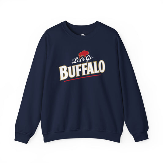 716 Supply Co. | Let's Go Buffalo Game Day Crewneck Sweatshirt
