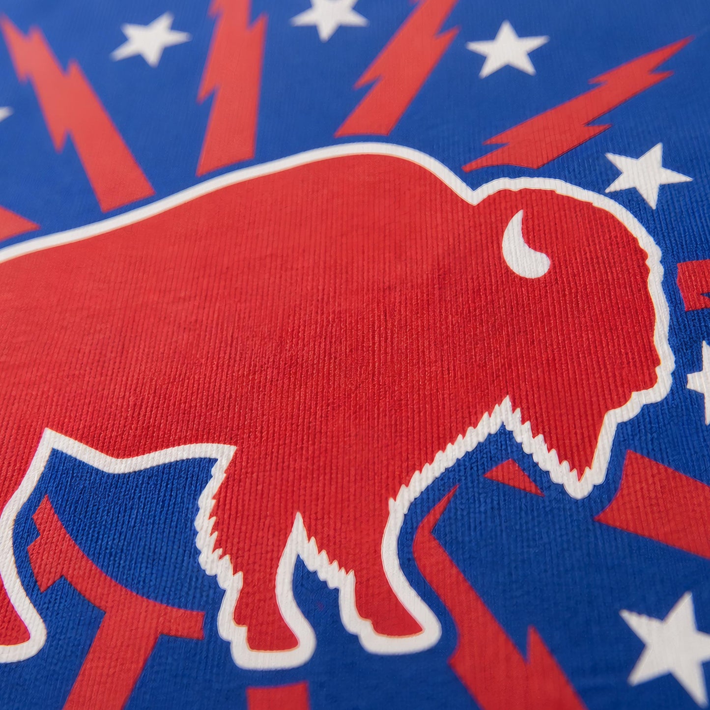 716 Supply Co. | Buffalo Starburst Red and Blue Variant Tee