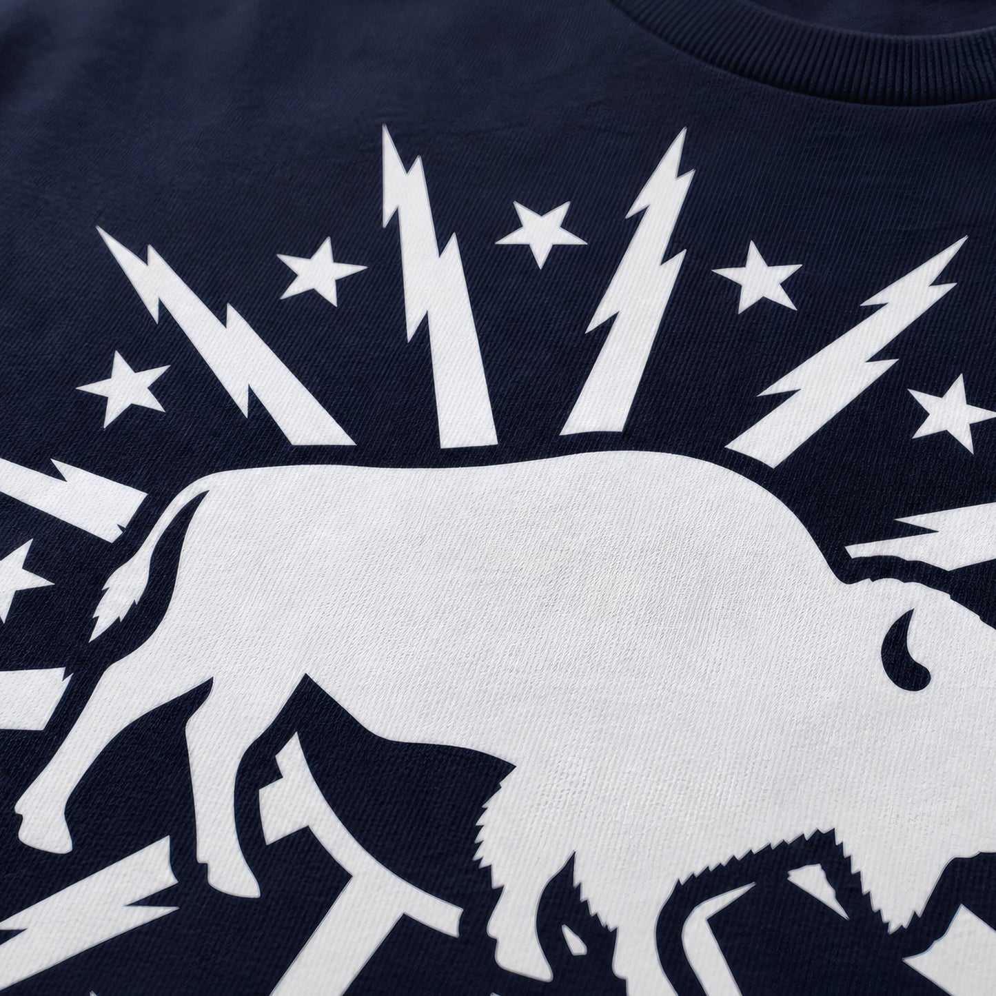 716 Supply Co. | Buffalo Starburst Navy Tee