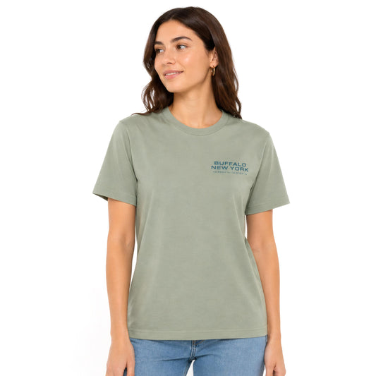 716 Supply Co. | 2 Sided Buffalo Street Map Tee