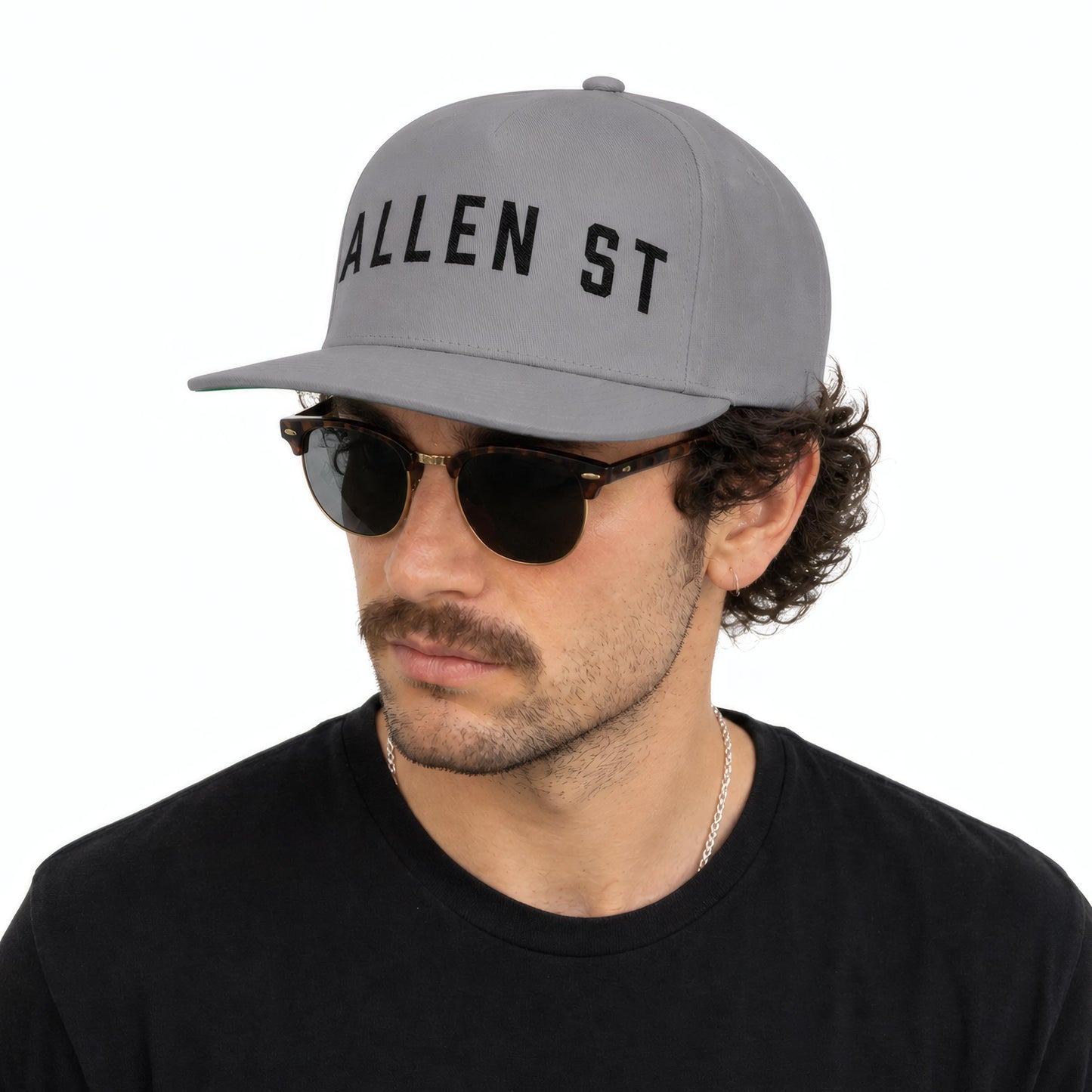 716 Supply Co. | Allen St Embroidered Flat Bill Cap