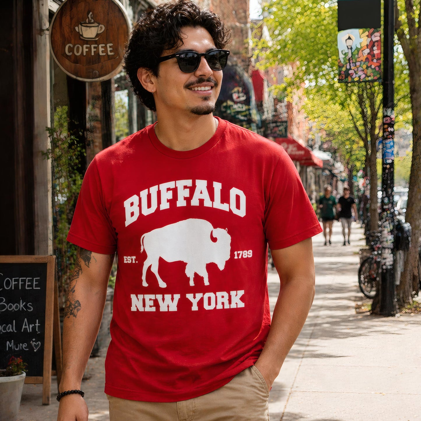 716 Supply Co. | Buffalo NY 1789 Collegiate Tee