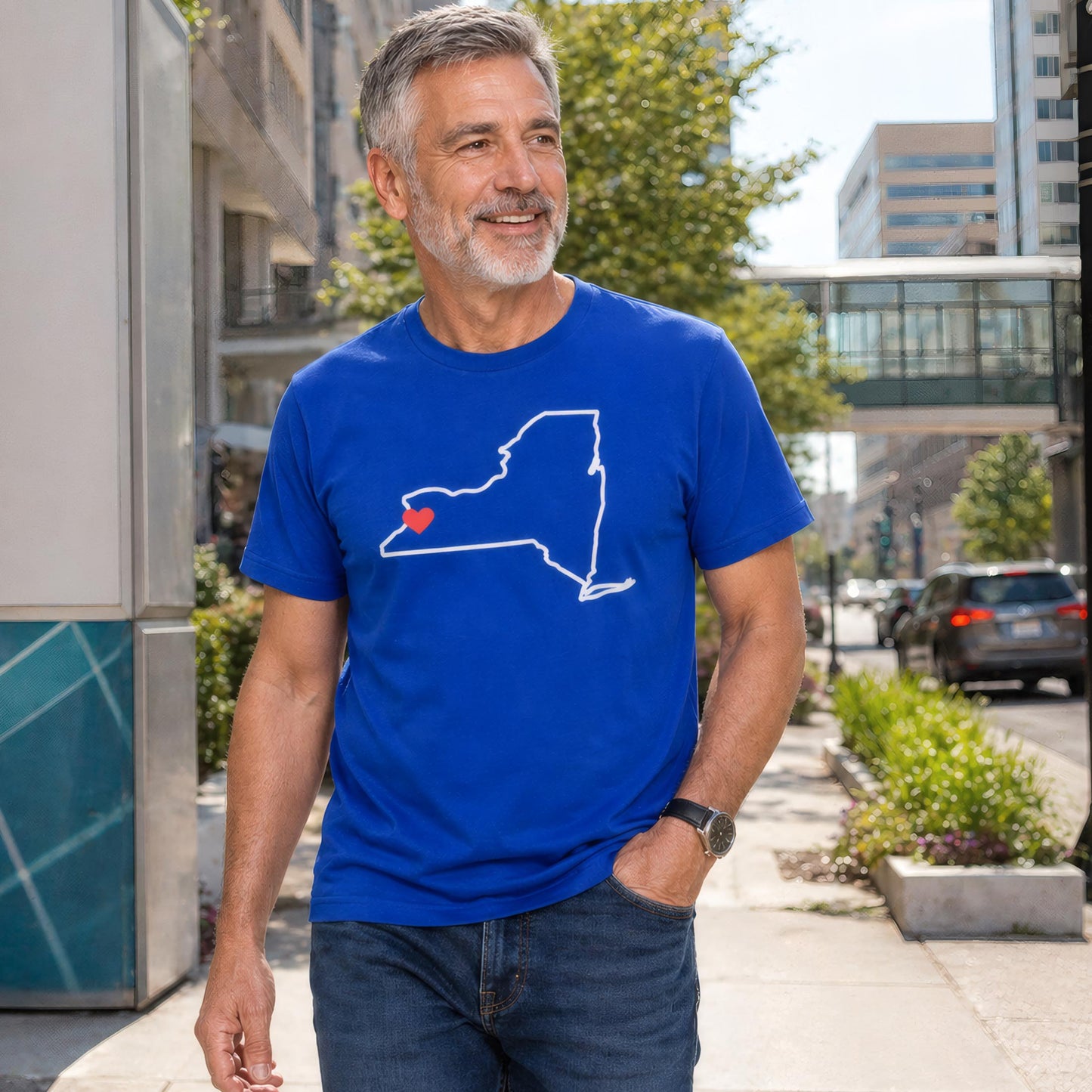 716 Supply Co. | New York Heart Buffalo Tee