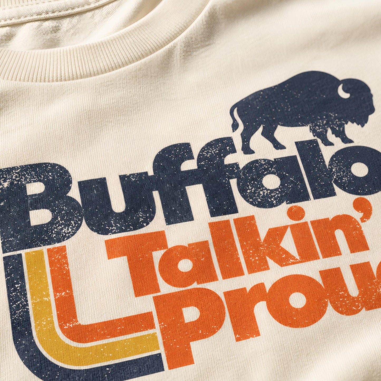 716 Supply Co. | Buffalo Talkin' Proud Retro Tee