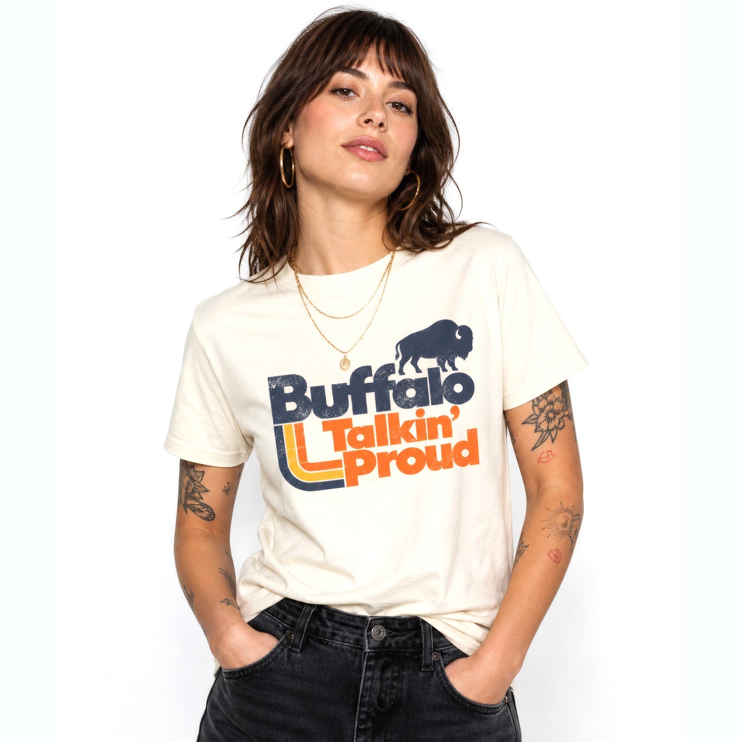 716 Supply Co. | Buffalo Talkin' Proud Retro Tee