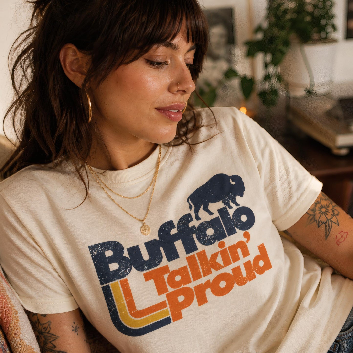 716 Supply Co. | Buffalo Talkin' Proud Retro Tee