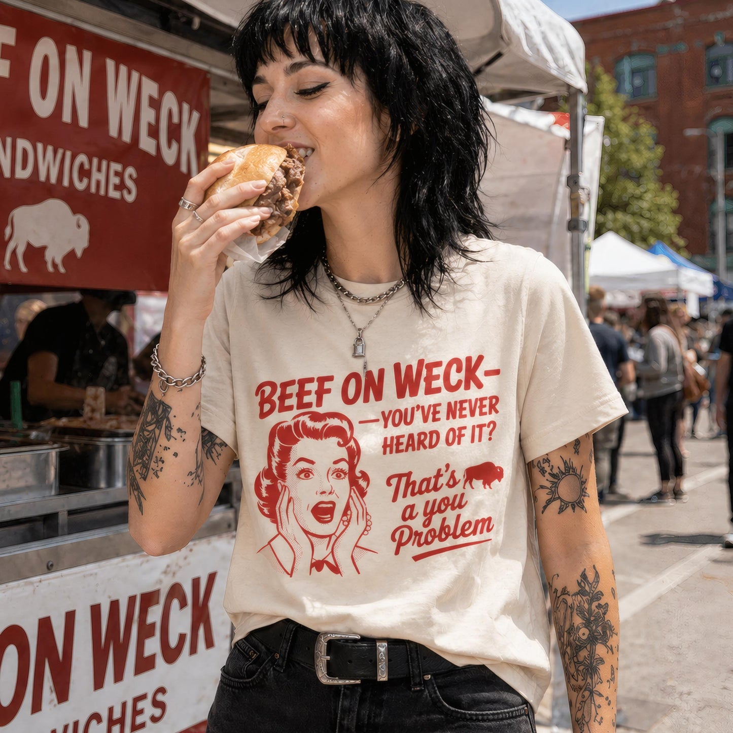 716 Supply Co. | Beef On Weck, Never Heard of It? Tee