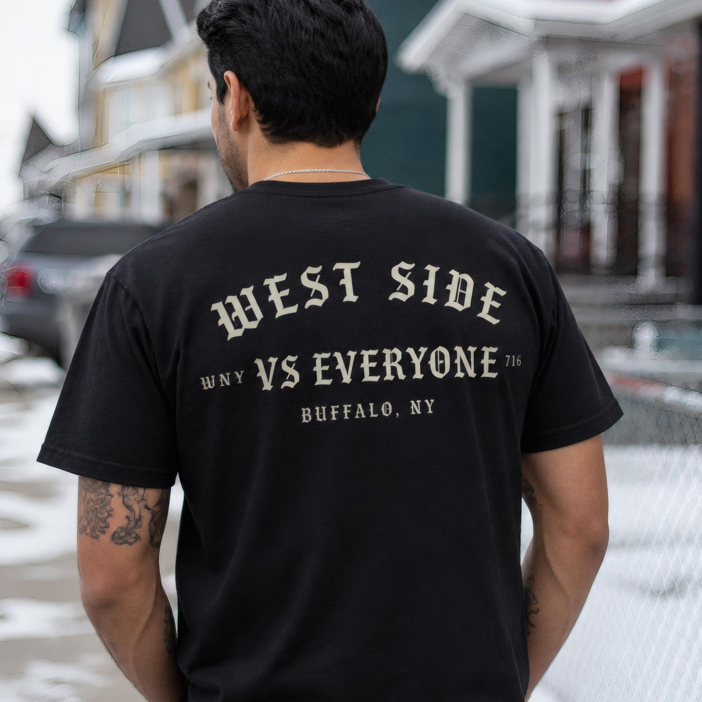 716 Supply Co. | West Side Vs. Everyone 2 Sided Tee