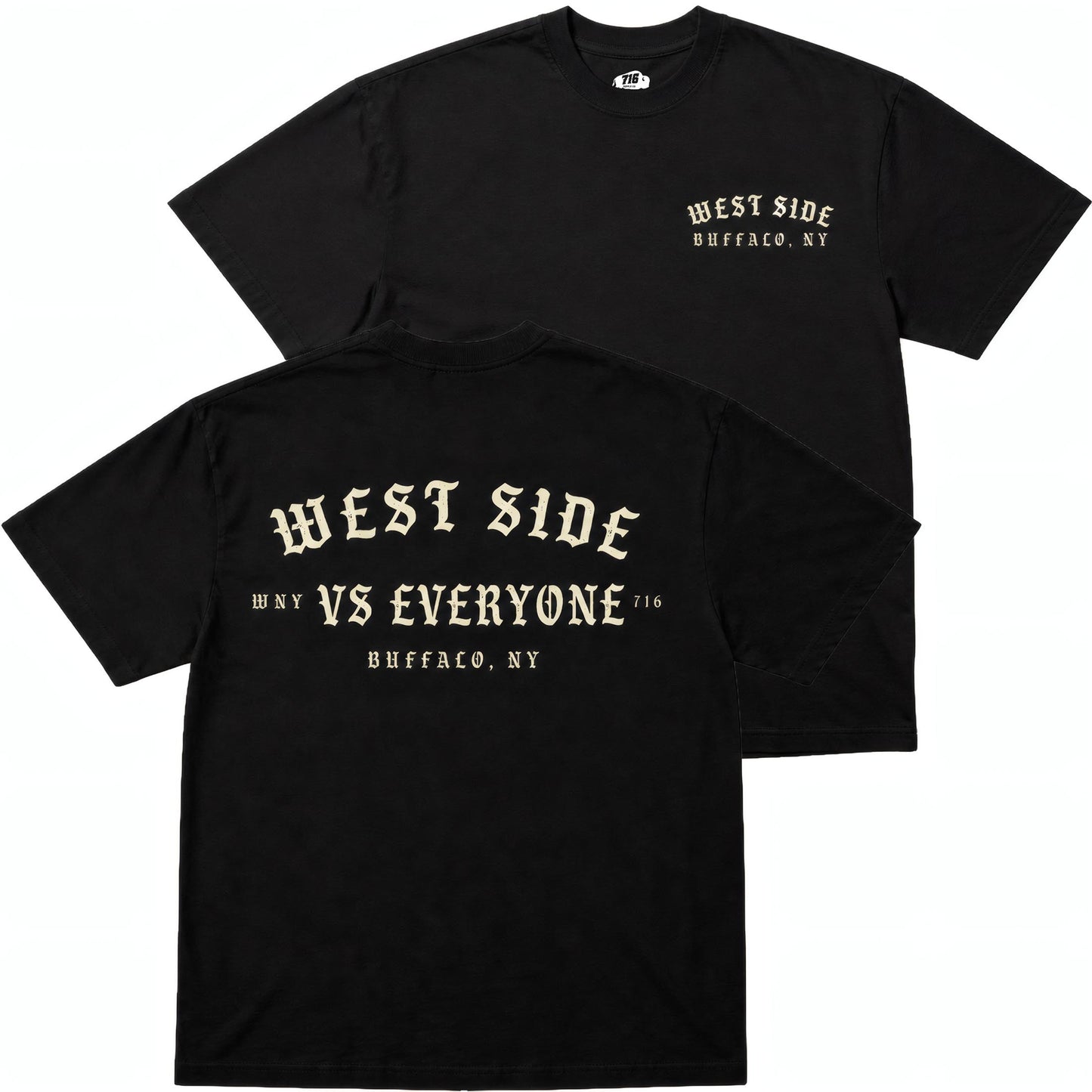 716 Supply Co. | West Side Vs. Everyone 2 Sided Tee
