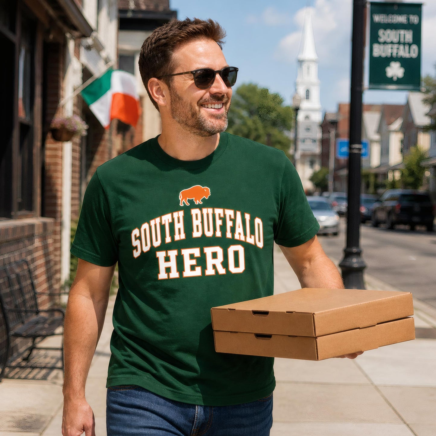 716 Supply Co. | South Buffalo Hero Tee