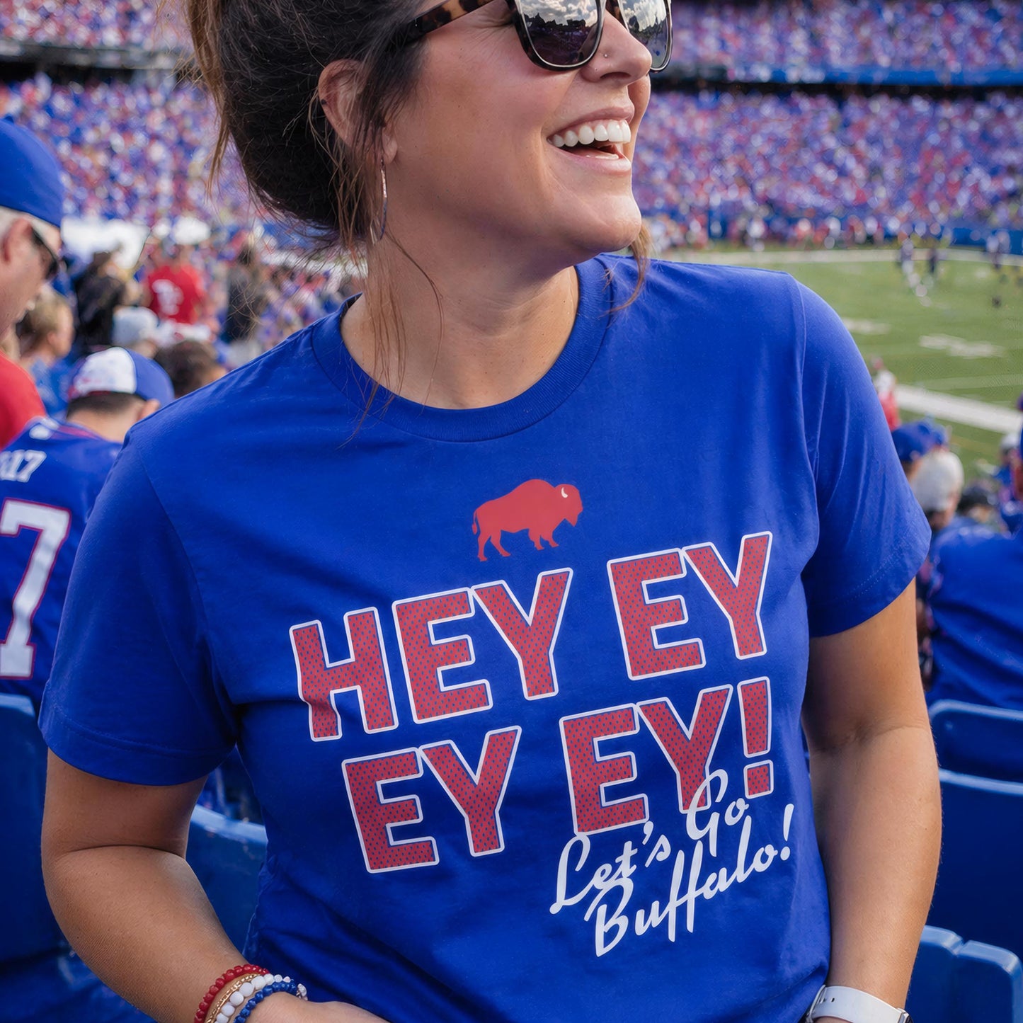 716 Supply Co. | Hey Ey Ey Ey Let's Go Buffalo Chant Tee