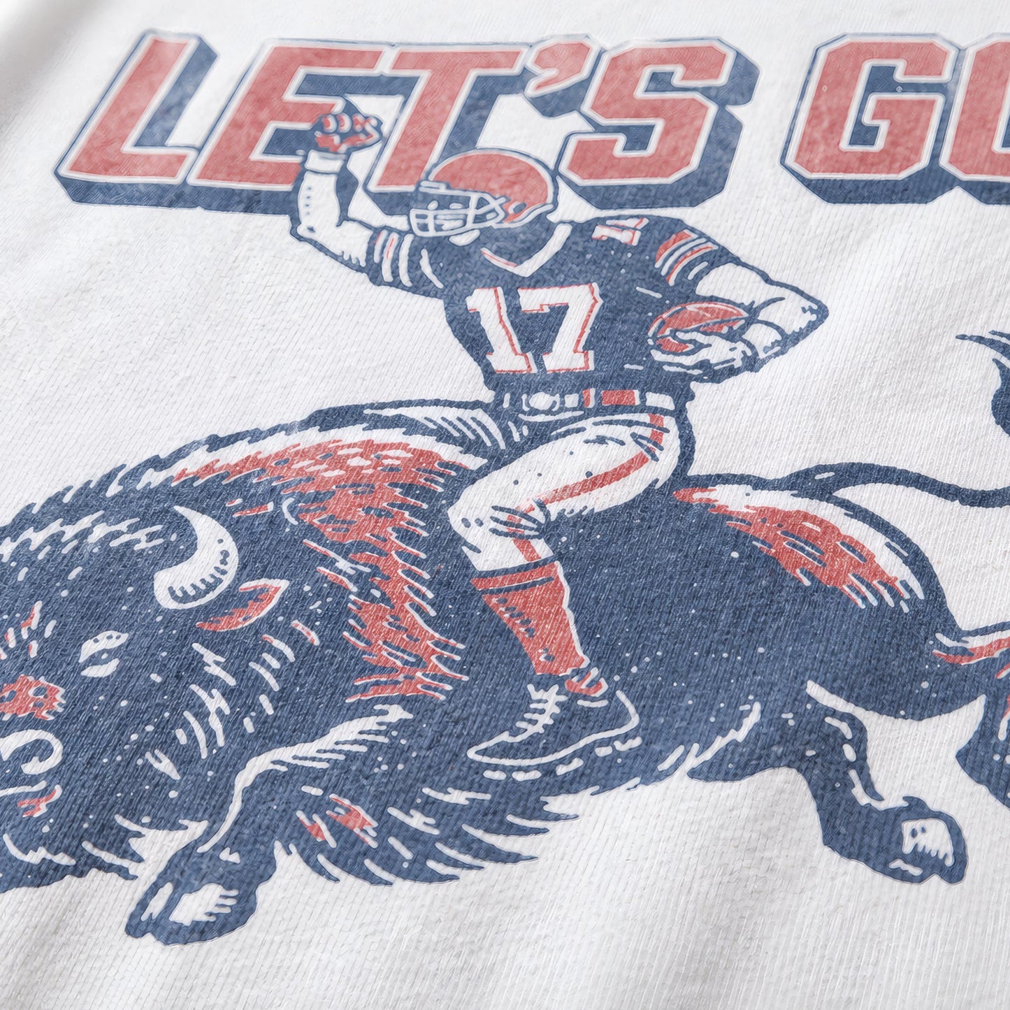 716 Supply Co. | Let's Go Rally Football Tee
