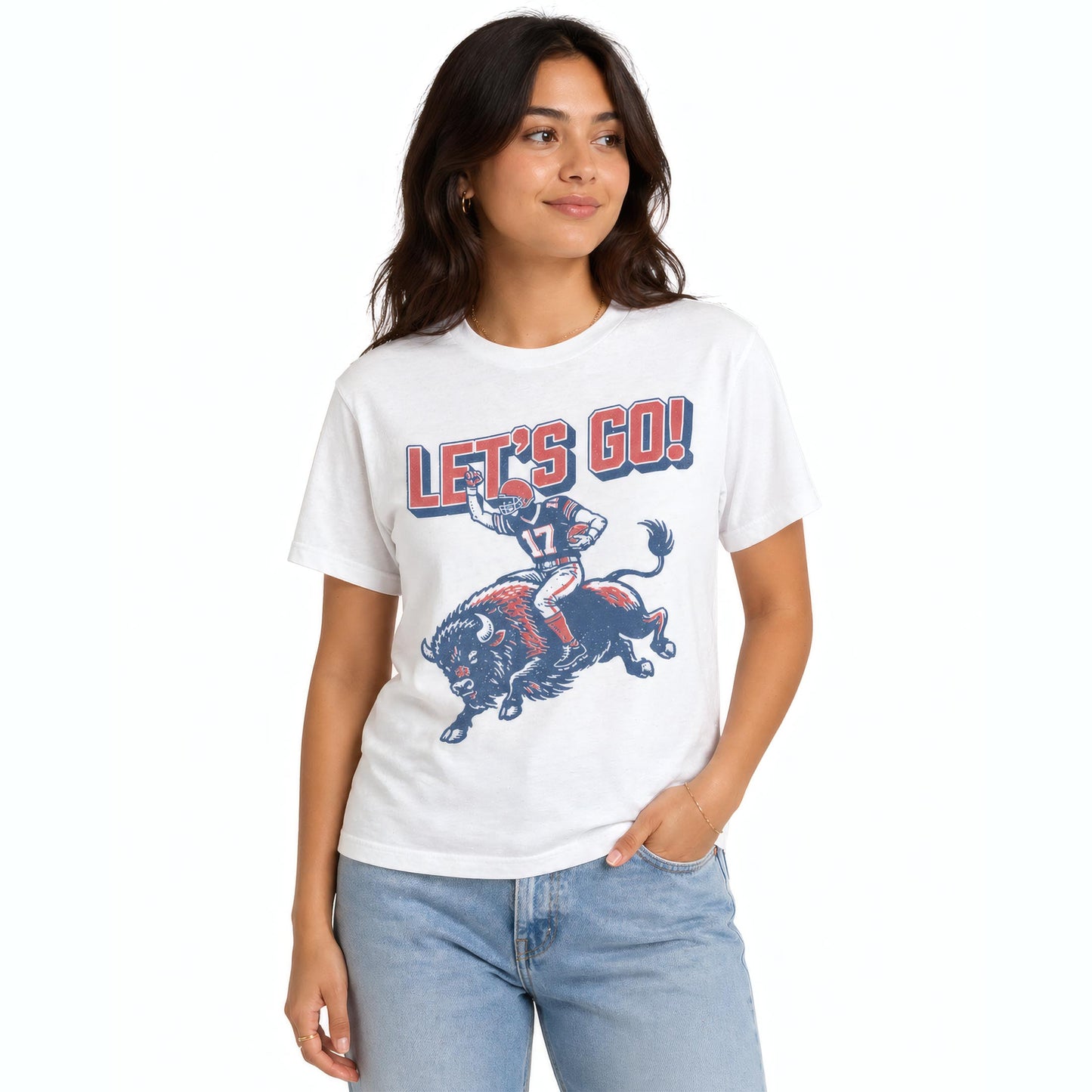 716 Supply Co. | Let's Go Rally Football Tee