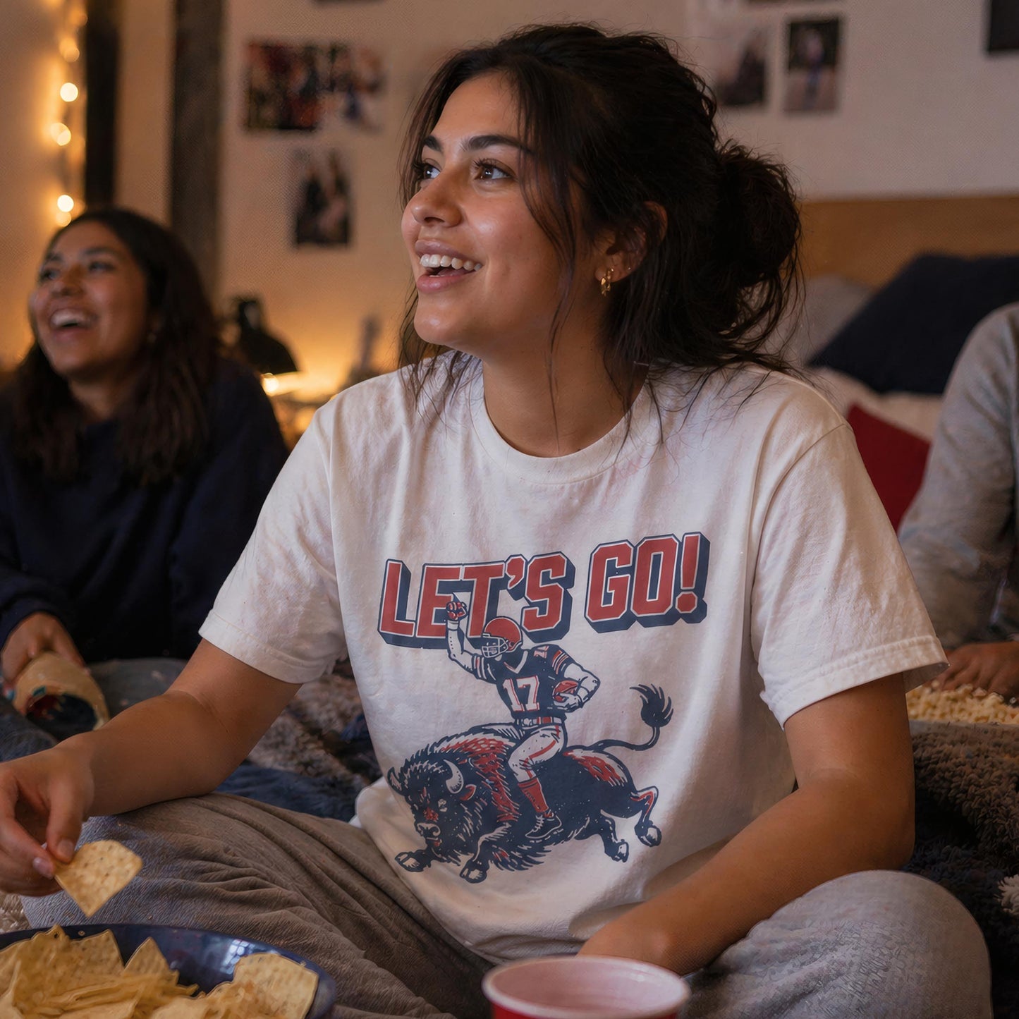 716 Supply Co. | Let's Go Rally Football Tee