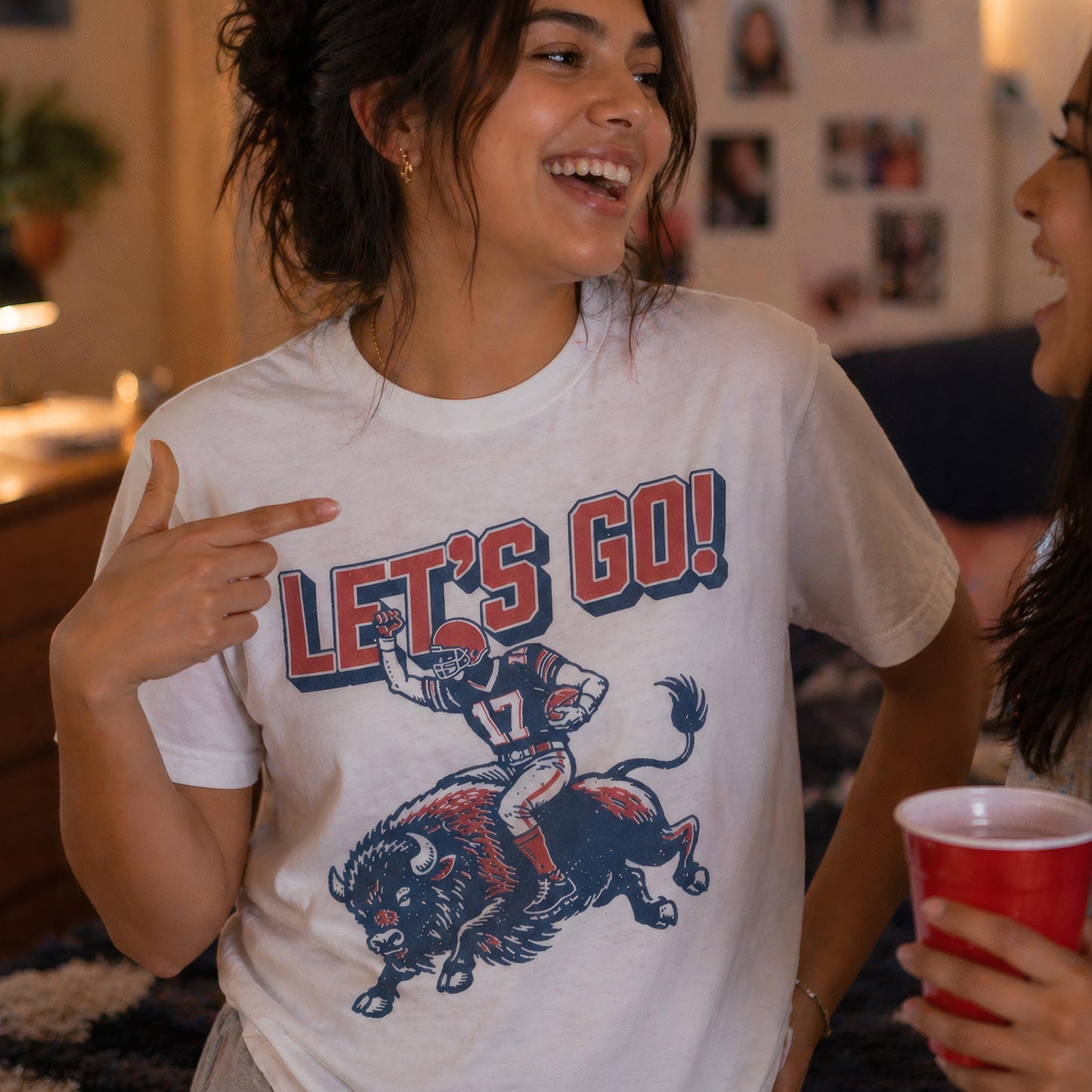 716 Supply Co. | Let's Go Rally Football Tee