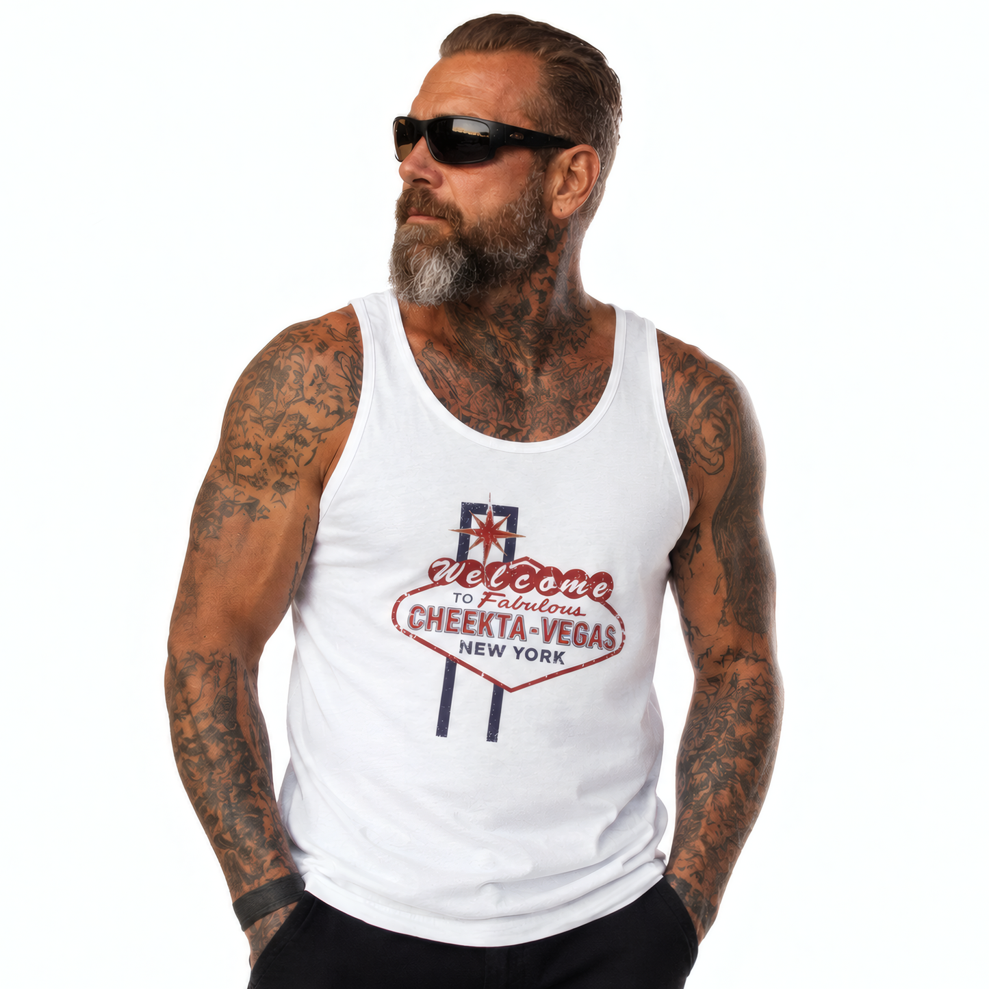 716 Supply Co. | Welcome to Fabulous Cheekta-Vegas Jersey Tank