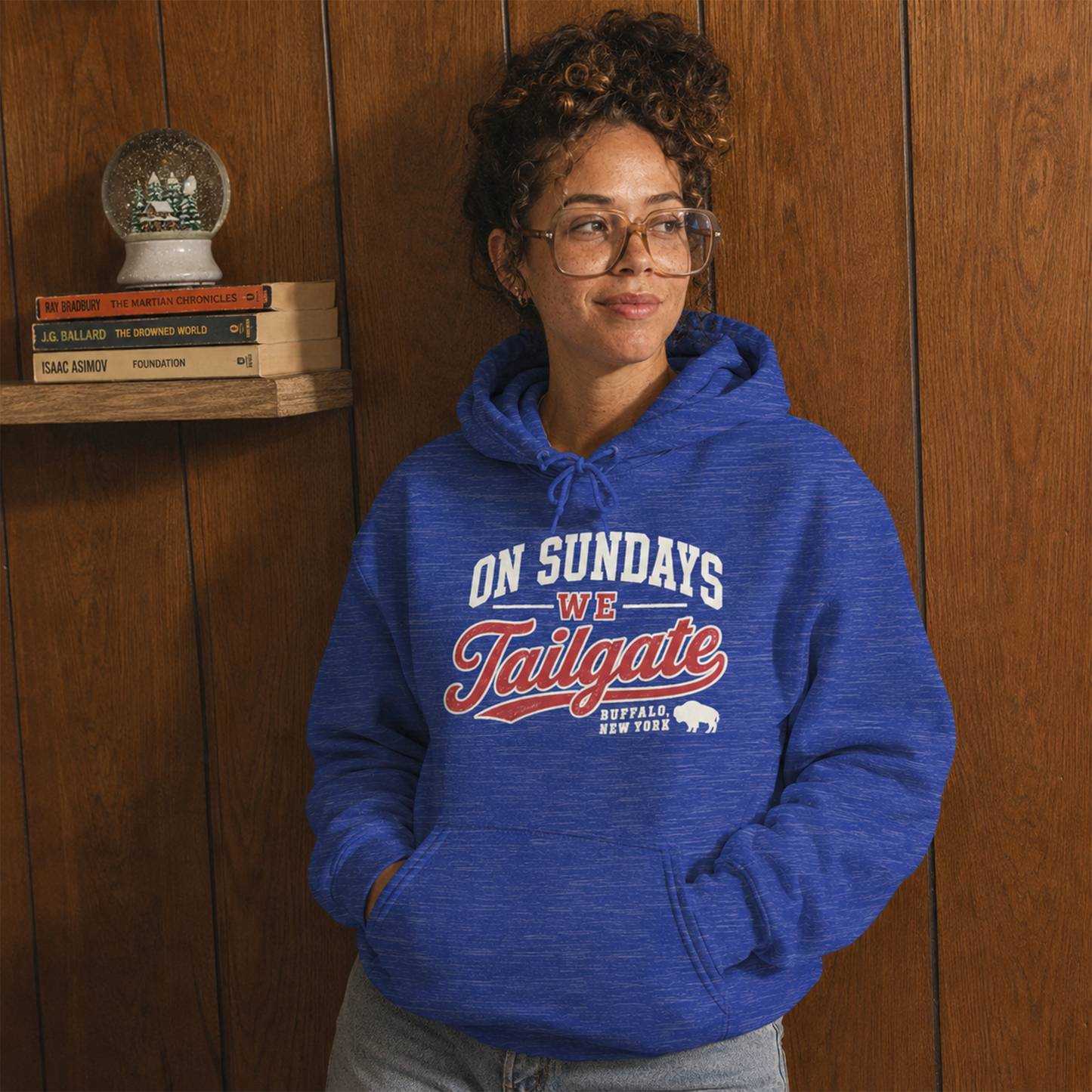 716 Supply Co | On Sundays We Tailgate Game Day Hoodie