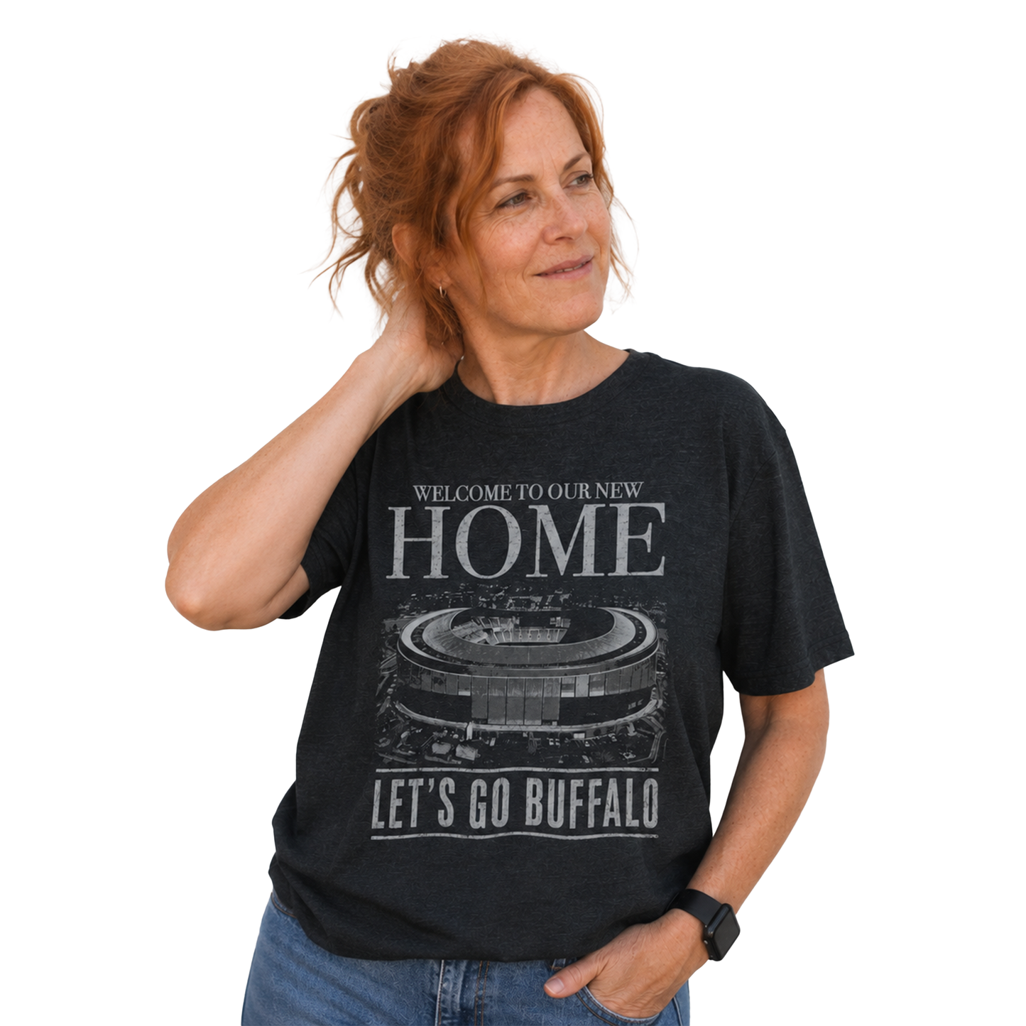 716 Supply Co. | Welcome To Our New Home Game Day Stadium Tee
