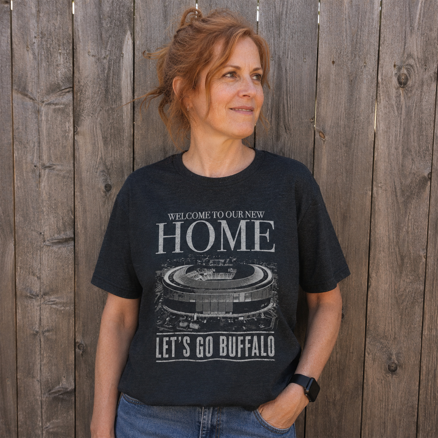 716 Supply Co. | Welcome To Our New Home Game Day Stadium Tee