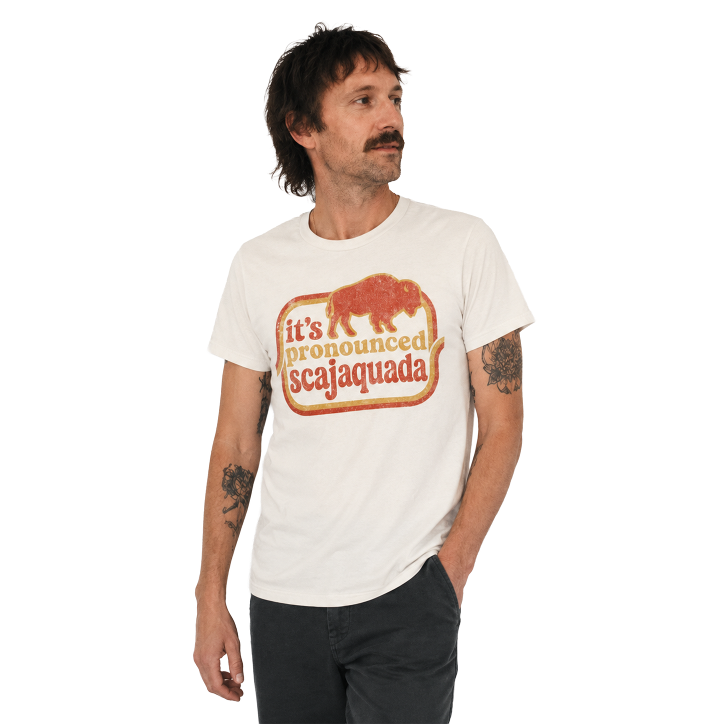 716 Supply Co. | It's Pronounced Scajaquada Retro Tee