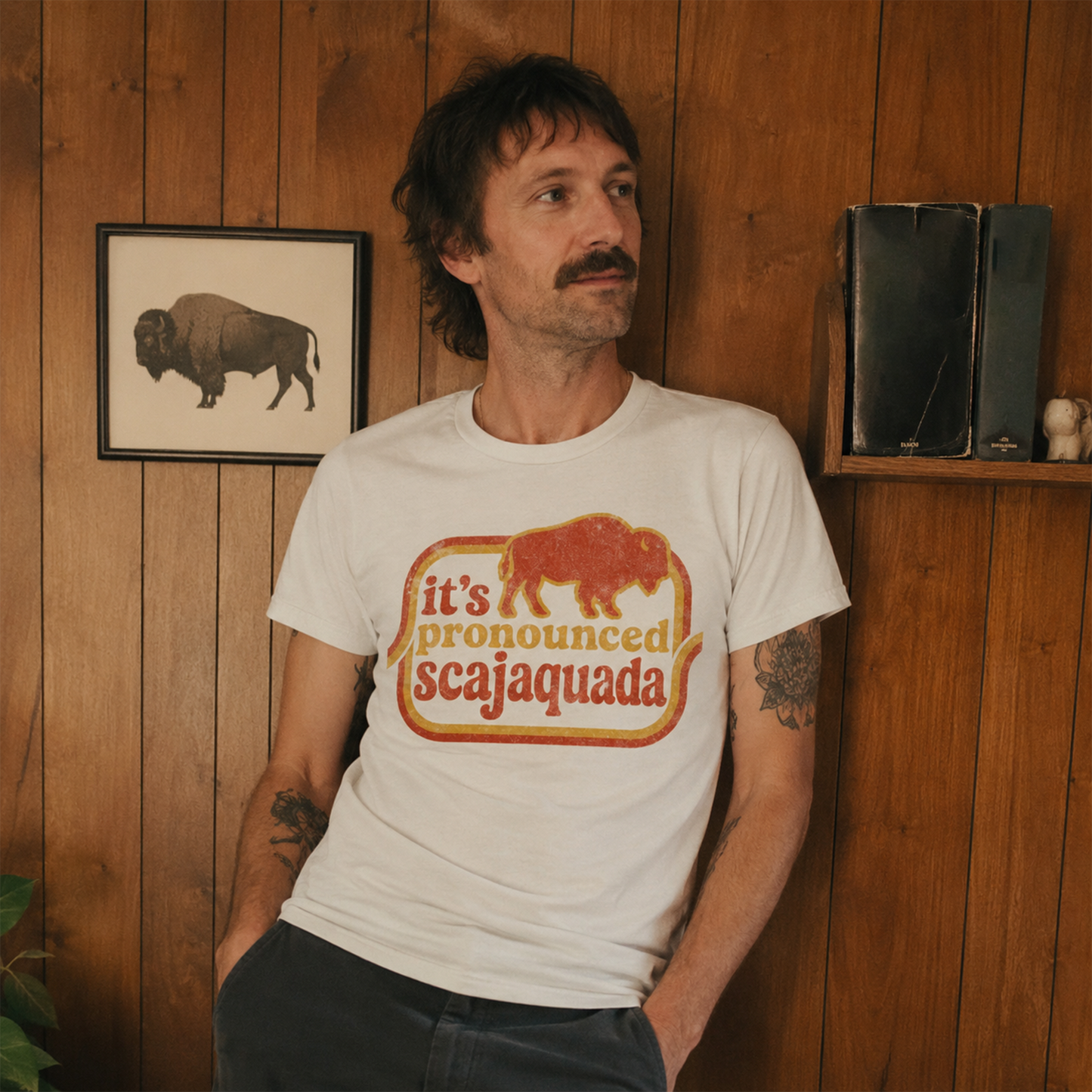 716 Supply Co. | It's Pronounced Scajaquada Retro Tee