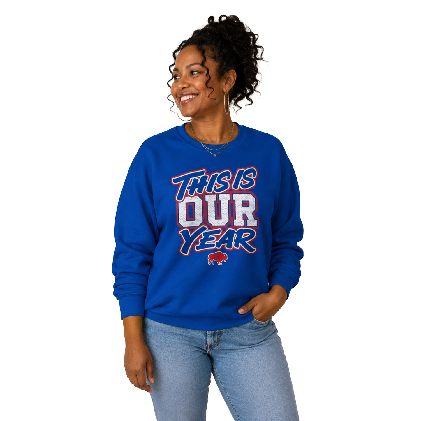 716 Supply Co. | This Is Our Year Game Day Fan Crewneck Sweatshirt