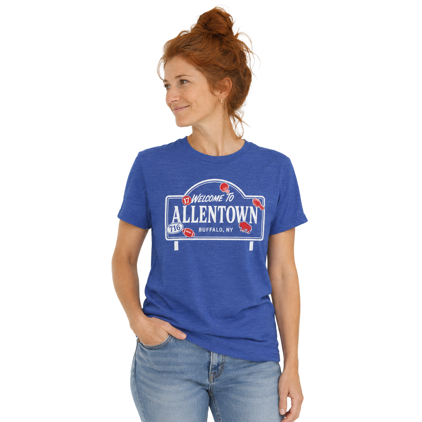 716 Supply Co. | Greetings From Allentown Game Day Fan Tee