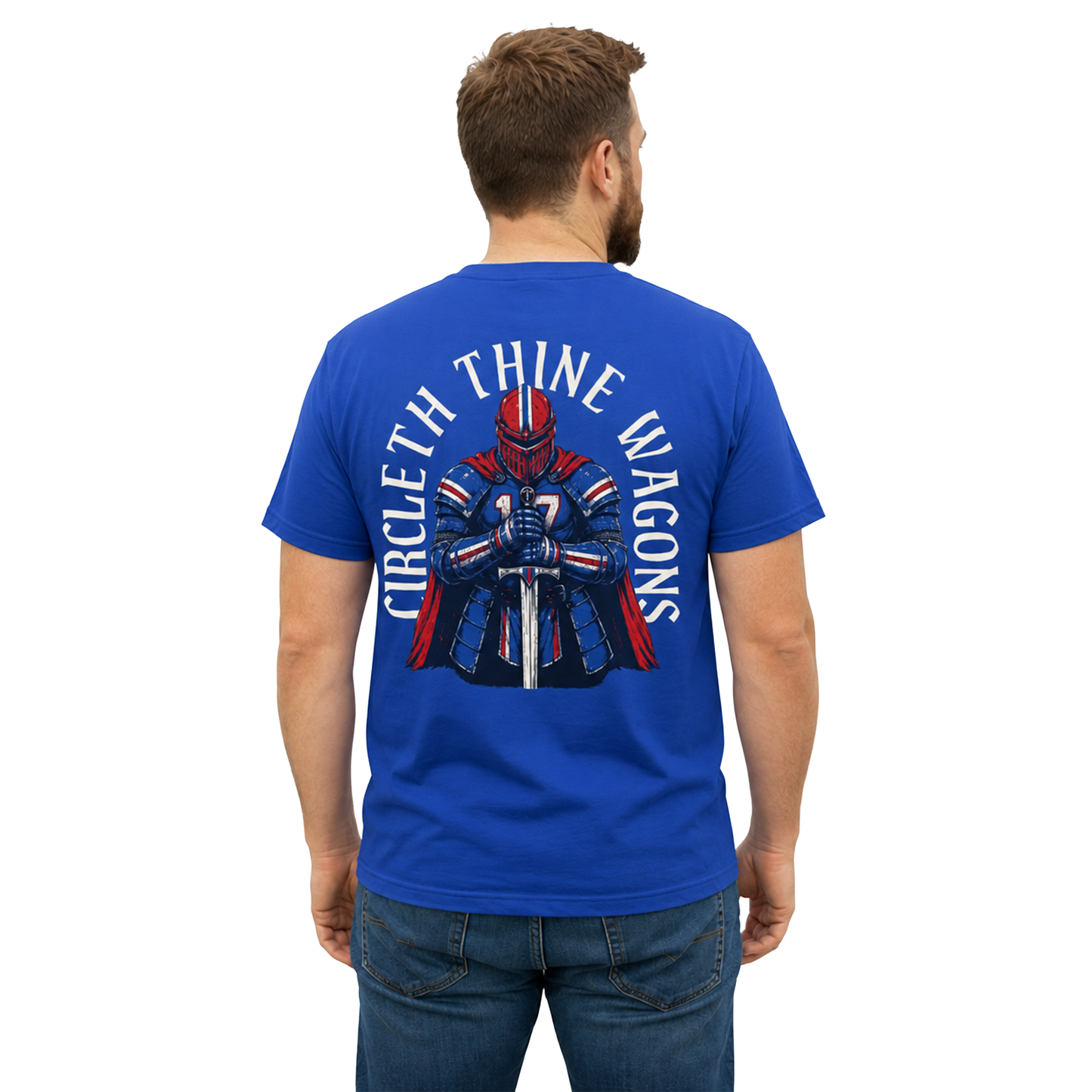 716 Supply Co. | Circleth Thine Wagons Buffalo Fan Tee