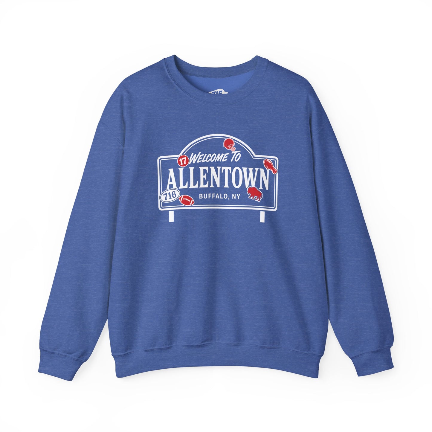 716 Supply Co. | Greetings From Allentown Game Day Fan Crewneck Sweatshirt