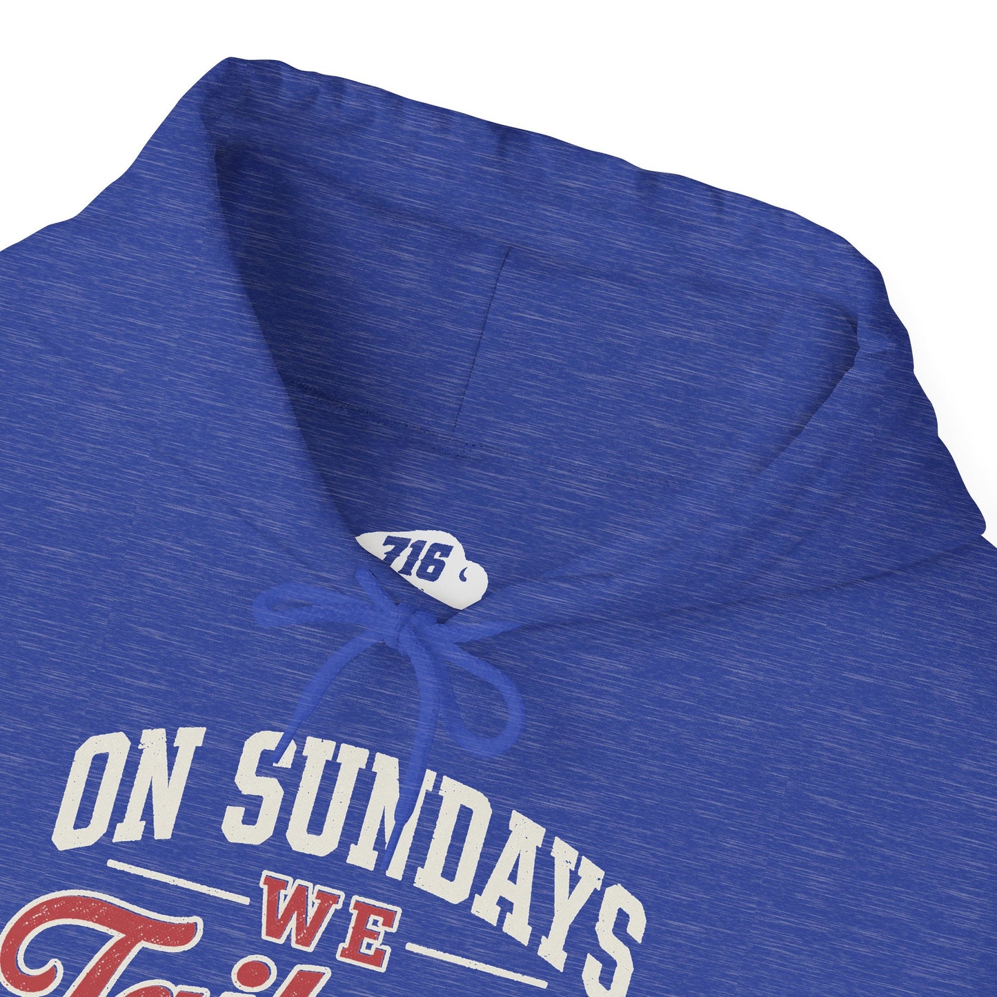 716 Supply Co | On Sundays We Tailgate Game Day Hoodie