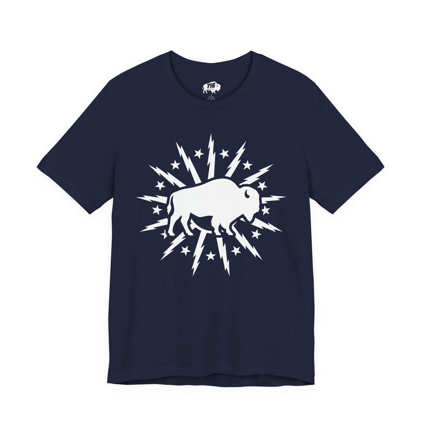 716 Supply Co. | Buffalo Starburst Navy Tee