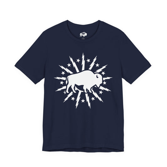716 Supply Co. | Buffalo Starburst Navy Tee