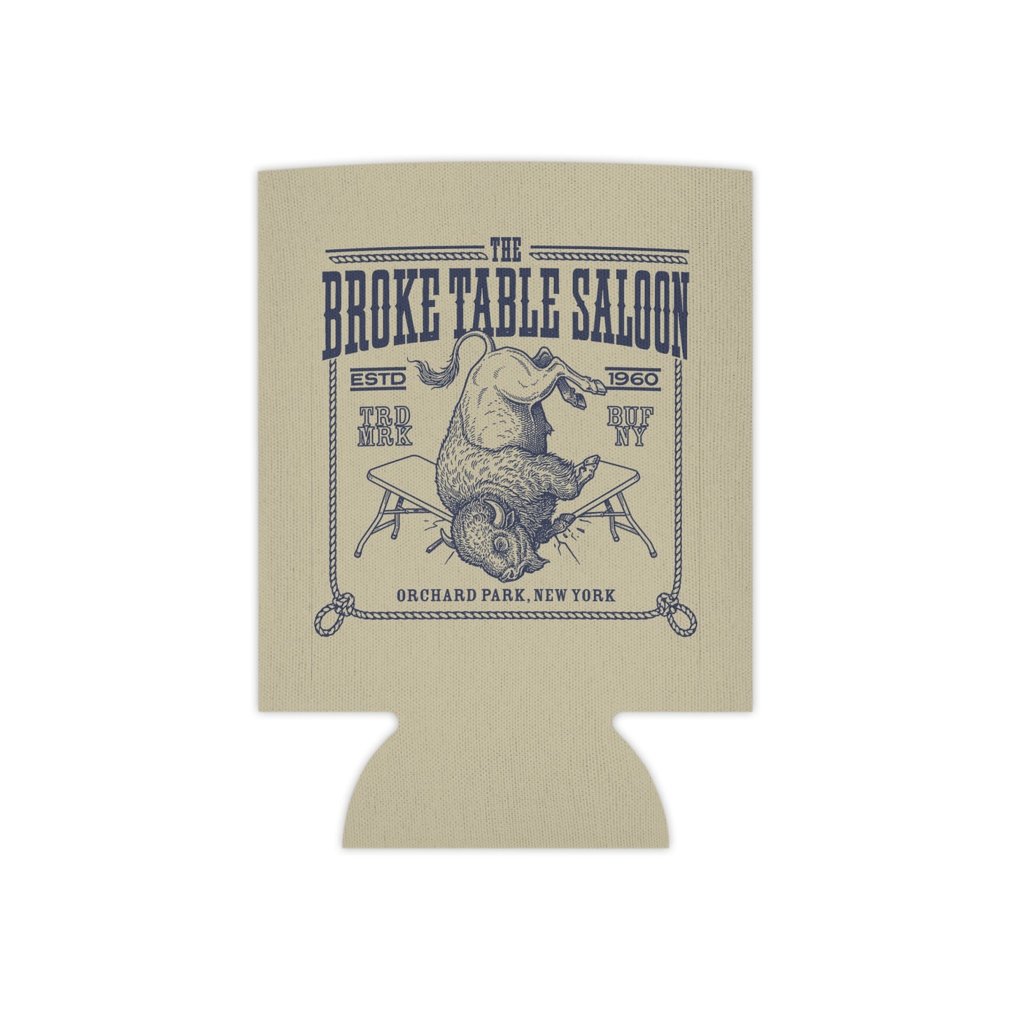 716 Supply Co. | The Broke Table Saloon Game Day Fan Can Cooler